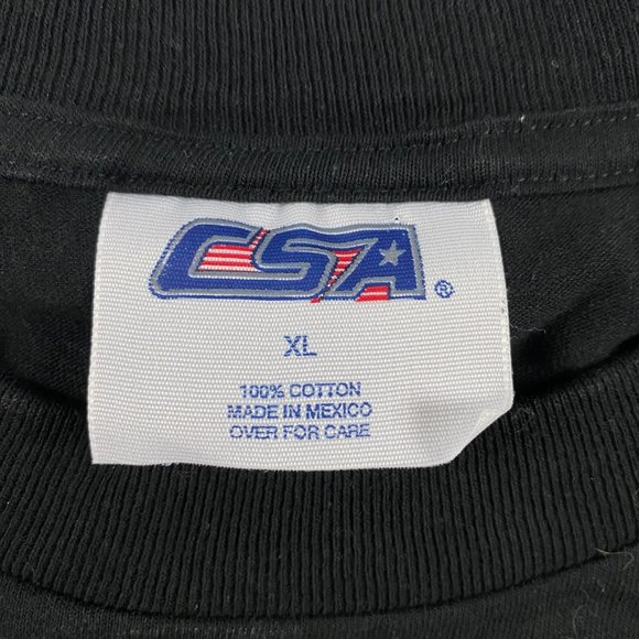 Vintage NWT Iowa Hawkeyes T Shirt Mens XL Black Cotton NCAA - Picture 5 of 9